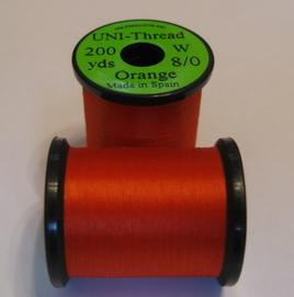 ��������� ���� UNI THREAD 8/0 orange  200 yds